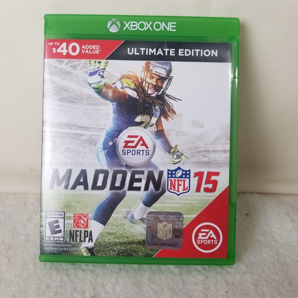 Madden NFL 15 Ultimate Edition Xbox One Game Football Simulation